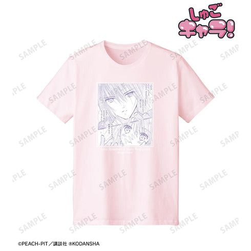 『しゅごキャラ!』日奈森あむ&月詠幾斗 原作コマTシャツ ピンクレディース【202606再販】