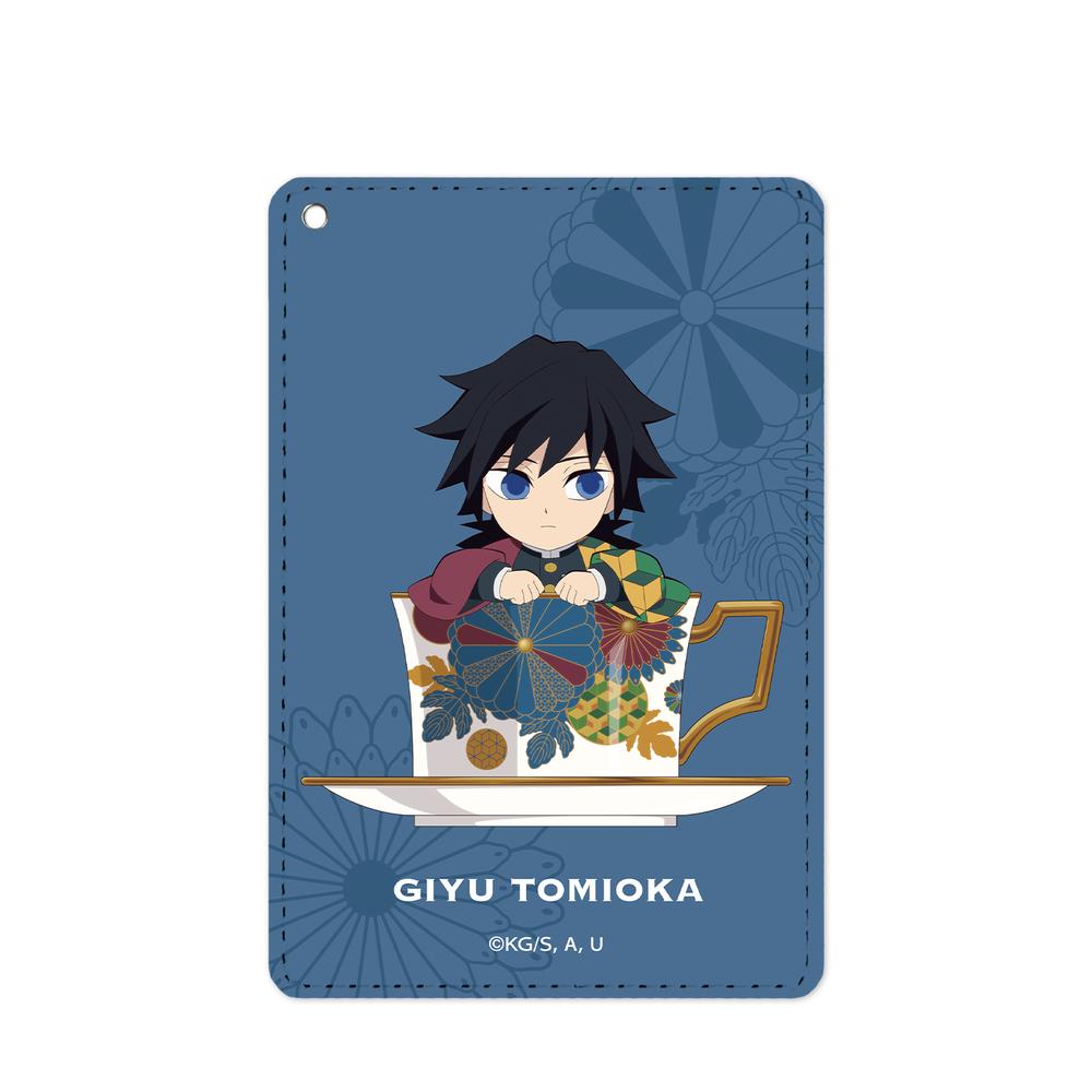 鬼滅の刃』冨岡義勇 みにきゃら ティーカップver. 1ポケットパスケース