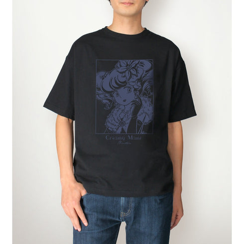 『魔法の天使クリィミーマミ』描き下ろしイラスト クリィミーマミ 冬 四季のフラワードレスver. BIGシルエットTシャツユニセックス【202406再販】