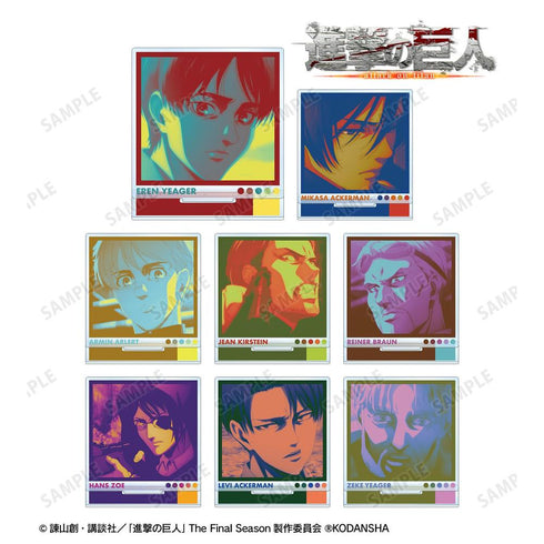 『進撃の巨人』トレーディング paleful アクリルスタンド(単位/BOX)【202607再販】
