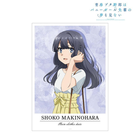 『青春ブタ野郎はバニーガール先輩の夢を見ない』描き下ろしイラスト 牧之原翔子 A3マット加工ポスター【202604再販】