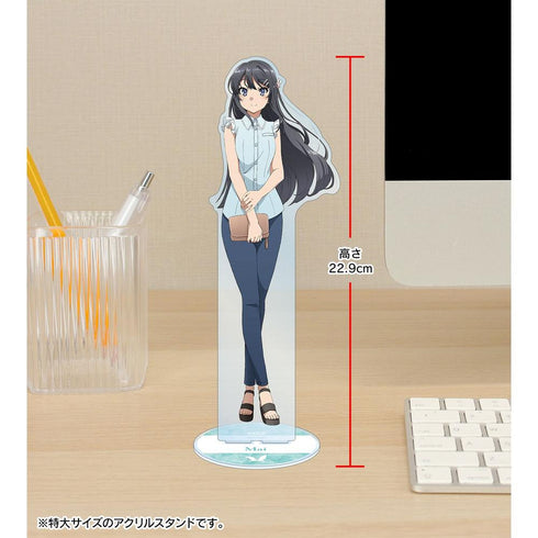 『青春ブタ野郎はバニーガール先輩の夢を見ない』描き下ろしイラスト 桜島麻衣 特大アクリルスタンド【202604再販】