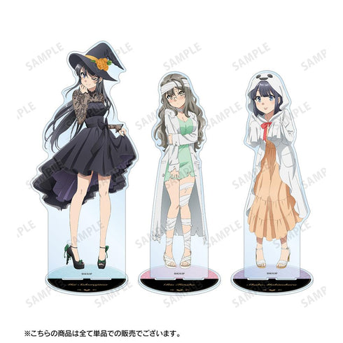 『青春ブタ野郎はバニーガール先輩の夢を見ない』描き下ろしイラスト 桜島麻衣 ハロウィンver. 特大アクリルスタンド【202503再販】