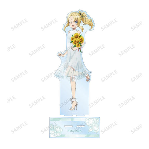『青春ブタ野郎はバニーガール先輩の夢を見ない』描き下ろしイラスト 豊浜のどか ひまわりと白いワンピースver. 特大アクリルスタンド【202604再販】