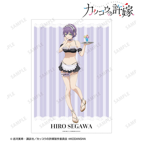 『カッコウの許嫁』描き下ろしイラスト 瀬川ひろ 水着メイドver. A3マット加工ポスター【202406再販】
