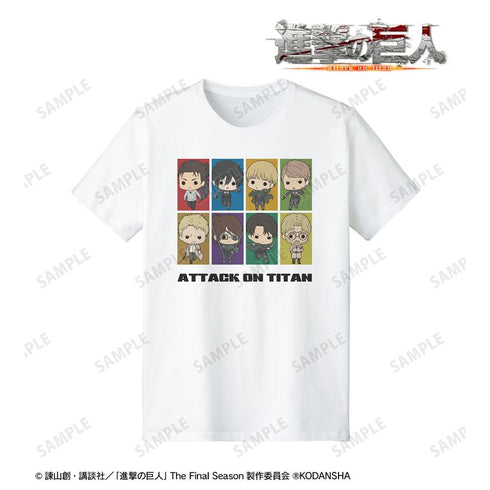 『進撃の巨人』集合 TINY Tシャツメンズ【202608再販】