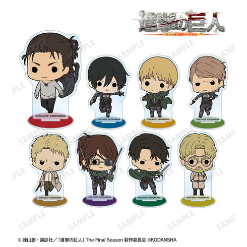 『進撃の巨人』トレーディング TINY アクリルスタンド(単位/BOX)【202507再販】