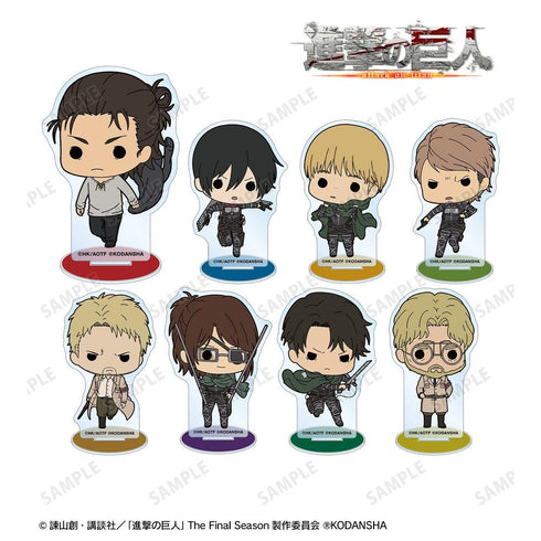 『進撃の巨人』トレーディング TINY アクリルスタンド(単位/BOX)【202607再販】