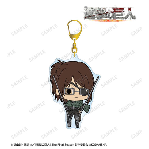 『進撃の巨人』ハンジ TINY BIGアクリルキーホルダー【202501再販】