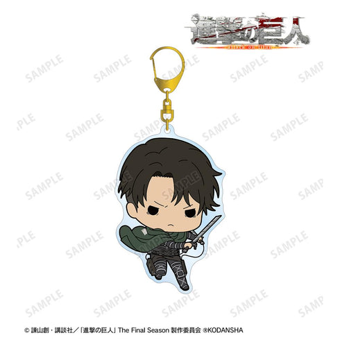 『進撃の巨人』リヴァイ TINY BIGアクリルキーホルダー【202501再販】