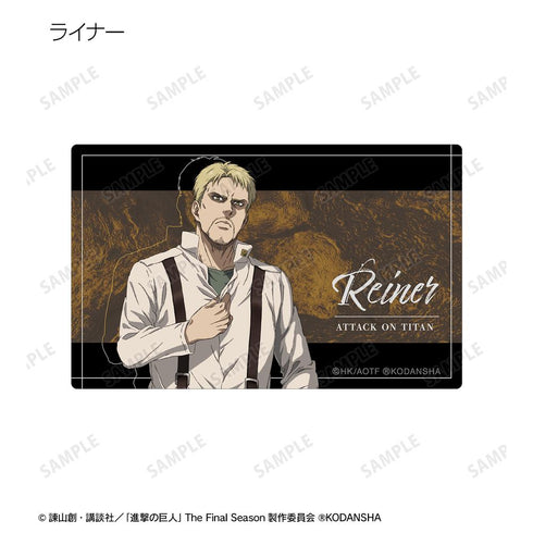 『進撃の巨人』トレーディングカードステッカー(単位/BOX)【202410再販】