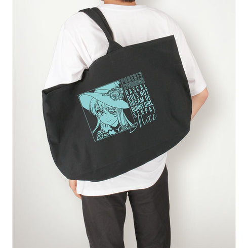 『青春ブタ野郎はバニーガール先輩の夢を見ない』描き下ろしイラスト 桜島麻衣 ハロウィンver. BIGジップトートバッグ【202512再販】