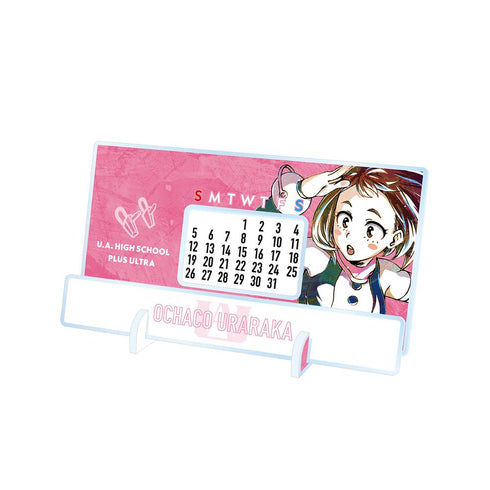 『僕のヒーローアカデミア』麗日お茶子 Ani-Art 第5弾 卓上アクリル万年カレンダー【202508再販】