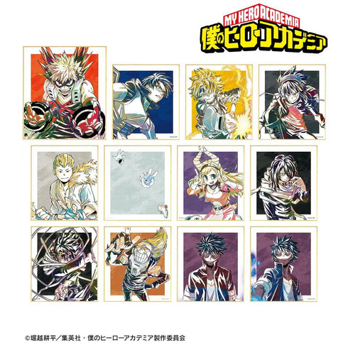 『僕のヒーローアカデミア』トレーディング Ani-Art 第5弾 ミニ色紙 ver.B(単位/BOX)【202603再販】