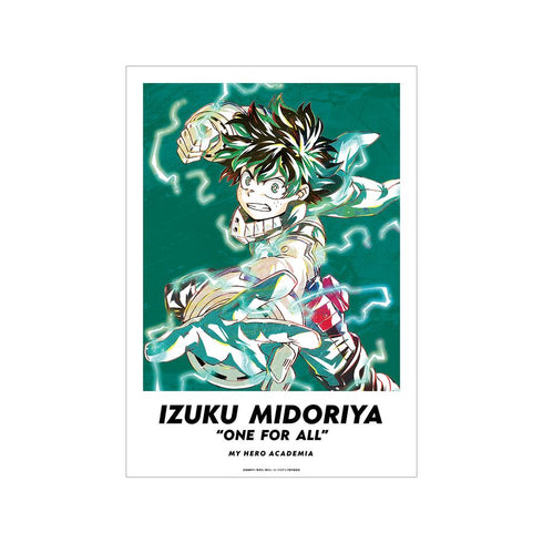 『僕のヒーローアカデミア』緑谷出久 Ani-Art 第5弾 A3マット加工ポスター【202508再販】