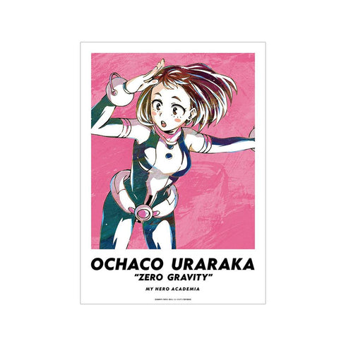 『僕のヒーローアカデミア』麗日お茶子 Ani-Art 第5弾 A3マット加工ポスター【202608再販】