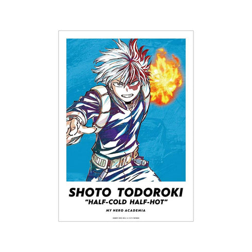 『僕のヒーローアカデミア』轟焦凍 Ani-Art 第5弾 A3マット加工ポスター【202608再販】