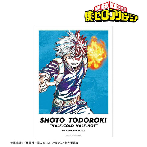 『僕のヒーローアカデミア』轟焦凍 Ani-Art 第5弾 A3マット加工ポスター【202608再販】