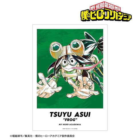 『僕のヒーローアカデミア』蛙吹梅雨 Ani-Art 第5弾 A3マット加工ポスター【202608再販】