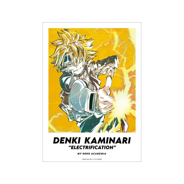 『僕のヒーローアカデミア』上鳴電気 Ani-Art 第5弾 A3マット加工ポスター【202608再販】