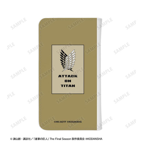 『進撃の巨人』集合 TINY 手帳型スマホケース【202507再販】