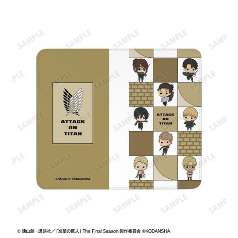 『進撃の巨人』集合 TINY 手帳型スマホケース【202507再販】