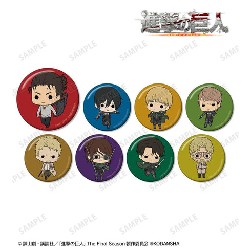 『進撃の巨人』トレーディング TINY 缶バッジ(単位/BOX)【202607再販】