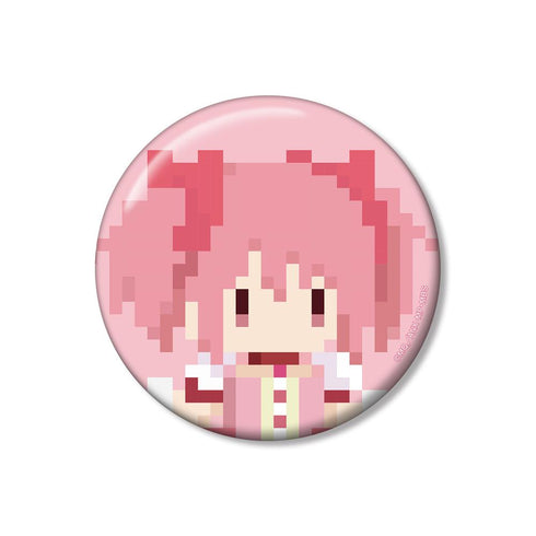 『魔法少女まどか☆マギカ』鹿目まどか 100mm缶バッジ(ワンナイト人狼コラボドット絵ver.)【202505再販】