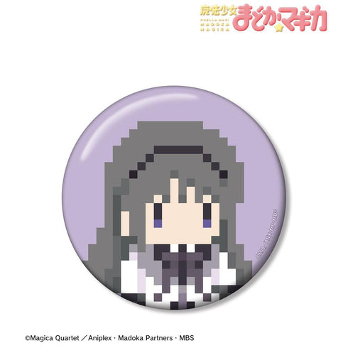 『魔法少女まどか☆マギカ』暁美ほむら 100mm缶バッジ(ワンナイト人狼コラボドット絵ver.)【202604再販】