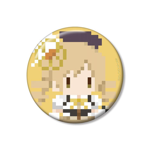 『魔法少女まどか☆マギカ』巴マミ 100mm缶バッジ(ワンナイト人狼コラボドット絵ver.)【202604再販】