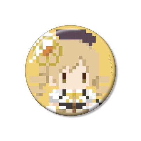 『魔法少女まどか☆マギカ』巴マミ 100mm缶バッジ(ワンナイト人狼コラボドット絵ver.)【202505再販】