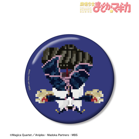 『魔法少女まどか☆マギカ』ワルプルギスの夜(舞台装置の魔女) 100mm缶バッジ(ワンナイト人狼コラボドット絵ver.)