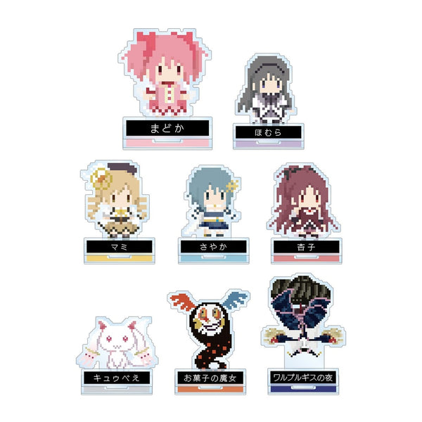 『魔法少女まどか☆マギカ』トレーディングアクリルスタンド(ワンナイト人狼コラボドット絵ver.)(単位/BOX)【202610再販】