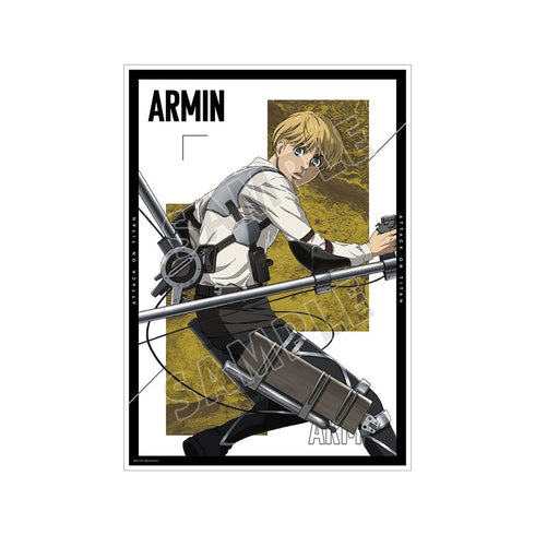 『進撃の巨人』アルミン A3マット加工ポスター【202608再販】