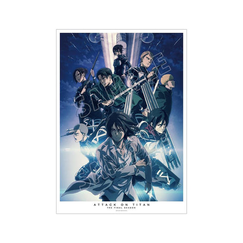『進撃の巨人』A3マット加工ポスター ver.B【202608再販】