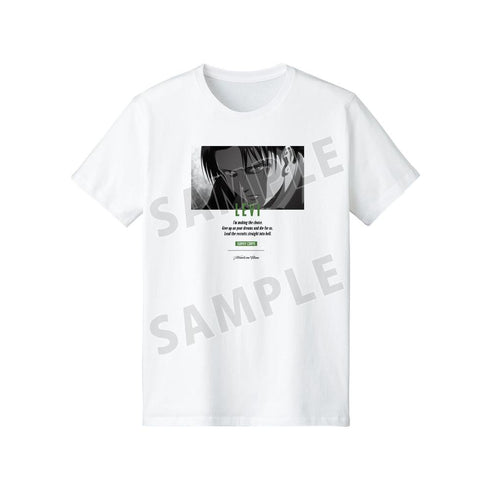 『進撃の巨人』リヴァイ 台詞Tシャツレディース【202608再販】