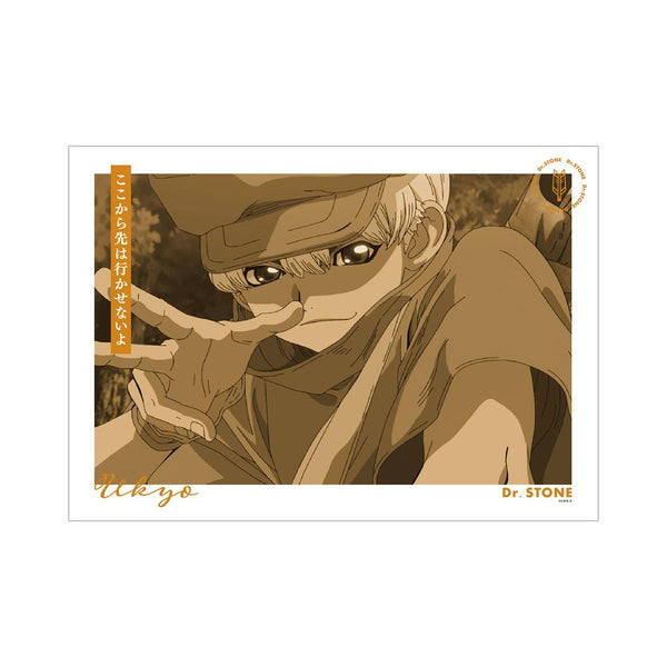『Dr.STONE』西園寺羽京 A3マット加工ポスター【202510再販】