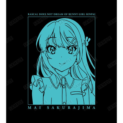 『青春ブタ野郎はバニーガール先輩の夢を見ない』描き下ろしイラスト 桜島麻衣 Tシャツメンズ【202610再販】
