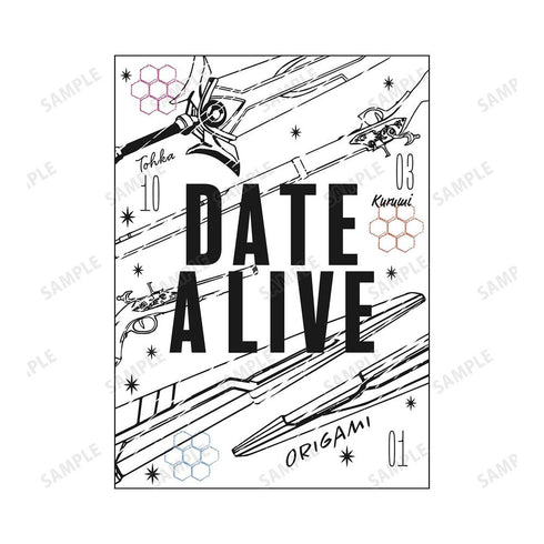 《約會大作戰IV》夜刀神十香&鳶一折紙&時崎狂三 Ani-Sketch 女款T恤【202609再版】