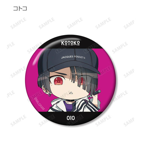 『MILGRAM -ミルグラム-』トレーディング 公式ちびキャラ Season 2 ver. 缶バッジ(単位/BOX)【202601再販】