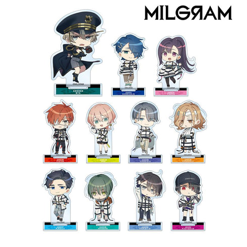 『MILGRAM -ミルグラム-』トレーディング 公式ちびキャラ Season 2 ver. アクリルスタンド(単位/BOX)【202506再販】