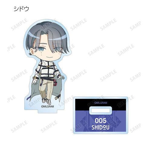 『MILGRAM -ミルグラム-』トレーディング 公式ちびキャラ Season 2 ver. アクリルスタンド(単位/BOX)【202506再販】