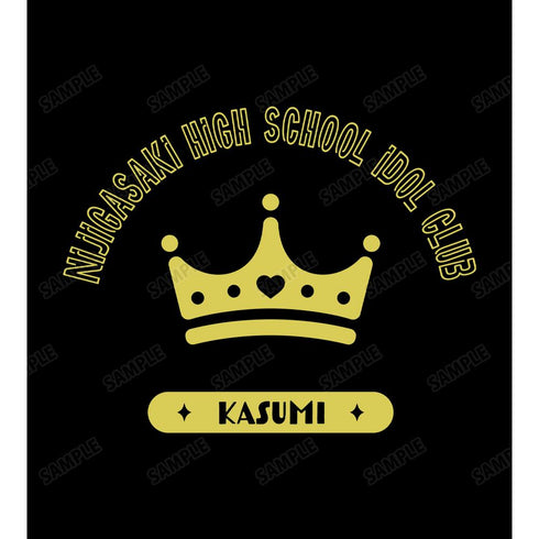 『ラブライブ!虹ヶ咲学園スクールアイドル同好会』中須かすみ Tシャツレディース【202503再販】