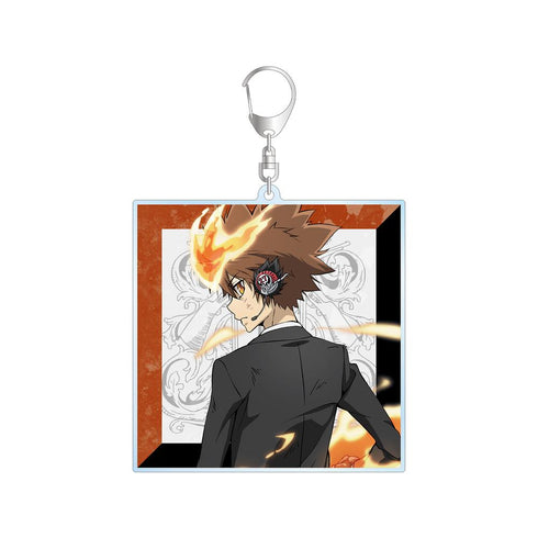 『家庭教師ヒットマンREBORN!』描き下ろしイラスト 沢田 綱吉 戦う背中ver. BIGアクリルキーホルダー【202512再販】
