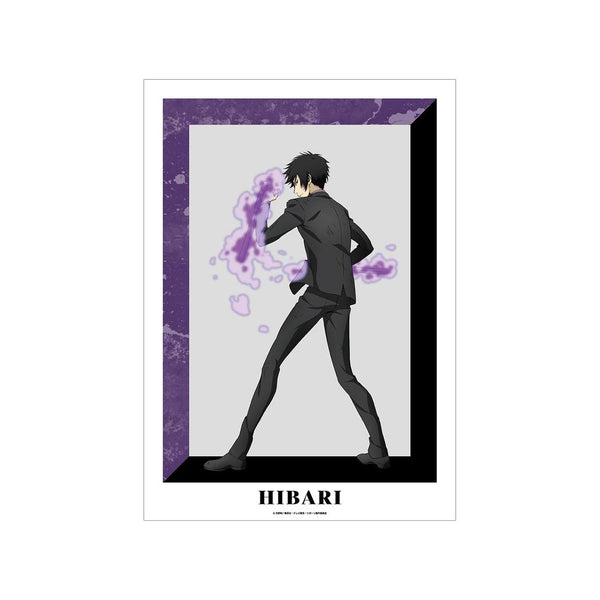 『家庭教師ヒットマンREBORN!』描き下ろしイラスト 雲雀 恭弥(10年後) 戦う背中ver. A3マット加工ポスター【202606再販】