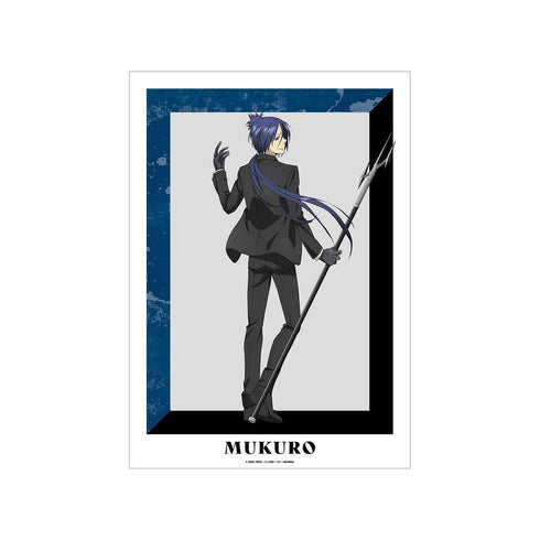 『家庭教師ヒットマンREBORN!』描き下ろしイラスト 六道 骸(10年後) 戦う背中ver. A3マット加工ポスター【202606再販】