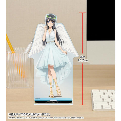 『青春ブタ野郎はバニーガール先輩の夢を見ない』描き下ろしイラスト 梓川かえで ハロウィン2022ver. 特大アクリルスタンド【202503再販】