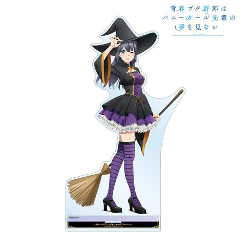 『青春ブタ野郎はバニーガール先輩の夢を見ない』描き下ろしイラスト 牧之原翔子 ハロウィン2022ver. 特大アクリルスタンド【202503再販】