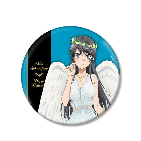 『青春ブタ野郎はバニーガール先輩の夢を見ない』描き下ろしイラスト 桜島麻衣 ハロウィン2022ver. BIG缶バッジ【202512再販】