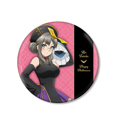 『青春ブタ野郎はバニーガール先輩の夢を見ない』描き下ろしイラスト 双葉理央 ハロウィン2022ver. BIG缶バッジ【202512再販】